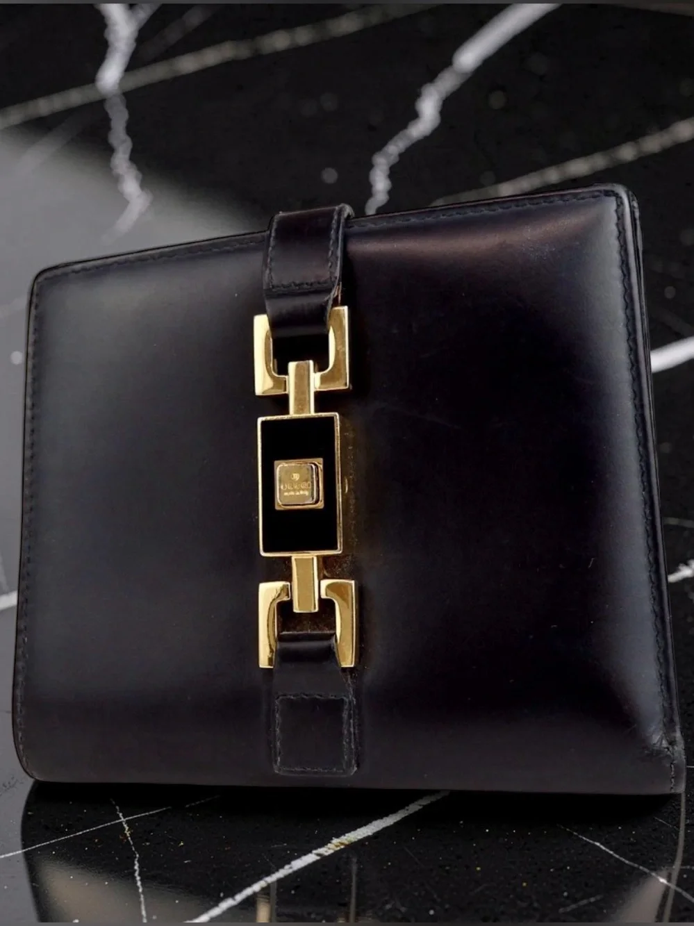 GUCCI Jackie Leather Bifold Wallet 😍🖤 - Picture 8 of 15